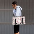 thumbnail image 7 of Rateoe Cow And Pig Pattern Gym Bag for Women, Duffle Bag for Travel with Wet Pocket, Carry on Weekender Bags for Women, Water Resistant Travel Bag Duffel Bag, 7 of 7