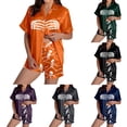 thumbnail image 2 of FUZHIQ Women's Halloween Pajamas Set Relaxed Fit Short Sleeve Pjs Lightweight Loungewear Pjs Trendy Cozy Sleepwear, 2 of 4