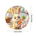 thumbnail image 2 of Easter Bunny Dancing Ballet Wooden Coffee Mug Set - Heat Insulation Tea Cup with Non-Slip Coaster, Wooden Cup and Coaster Set for Home, Office, Gift, Style B, 2 of 5