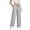 5581-GRAY, variant on Wide Leg Sweatpants Womens Casual Drawstring Sweat Pants Baggy Elastic Gray Lounge Pants with Pockets L