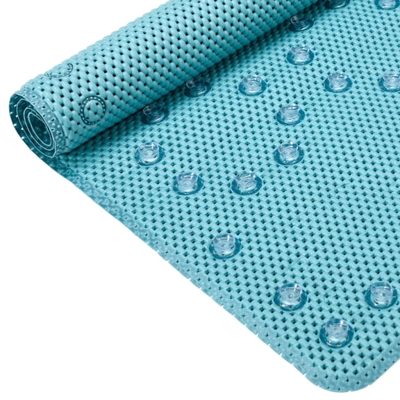 CosiBlend Bathtub Mat Non Slip, 36''X17'' Soft Foam Bath Mat for Tub, Bathtub Mat with Drain Holes, Suction Cups Shower Mat