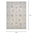 thumbnail image 7 of Couristan Sultan Treasures Persian Isfahan Area Rug, 7'10" x 11'2", Antique Creme, 7 of 7