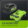 thumbnail image 2 of Greenworks 24V 13" Brushless Lawn Mower, 4Ah Battery and Charger Included, 2 of 7