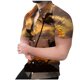 thumbnail image 1 of Camisa de playa hawaiana para hombre Camisa bohemia de verano Pompotops oipoqjl45195, 1 of 6