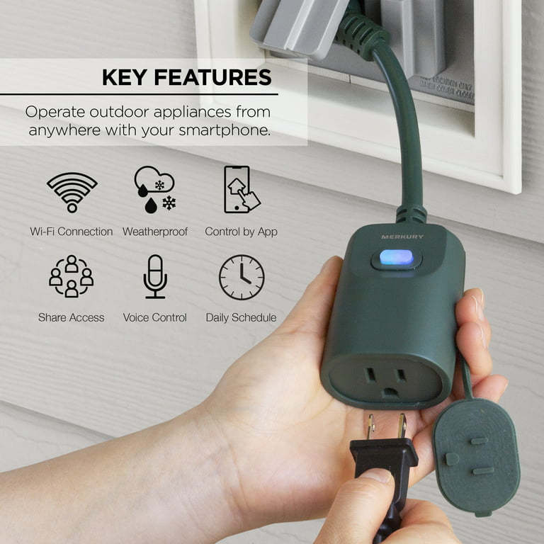 Smart Outdoor Plug  Screen Innovations