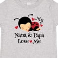thumbnail image 4 of Inktastic Nana and Papa Love Me Baby Boys or Girls Baby T-Shirt, 4 of 5