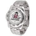 thumbnail image 1 of White New Mexico State Aggies Sport Steel Watch, 1 of 3
