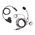 thumbnail image 2 of Auricular para casco de motocicleta + U94 PTT de 7,1 mm con reducción de ruido y clip para Hytera PD600 PD602, 2 of 14