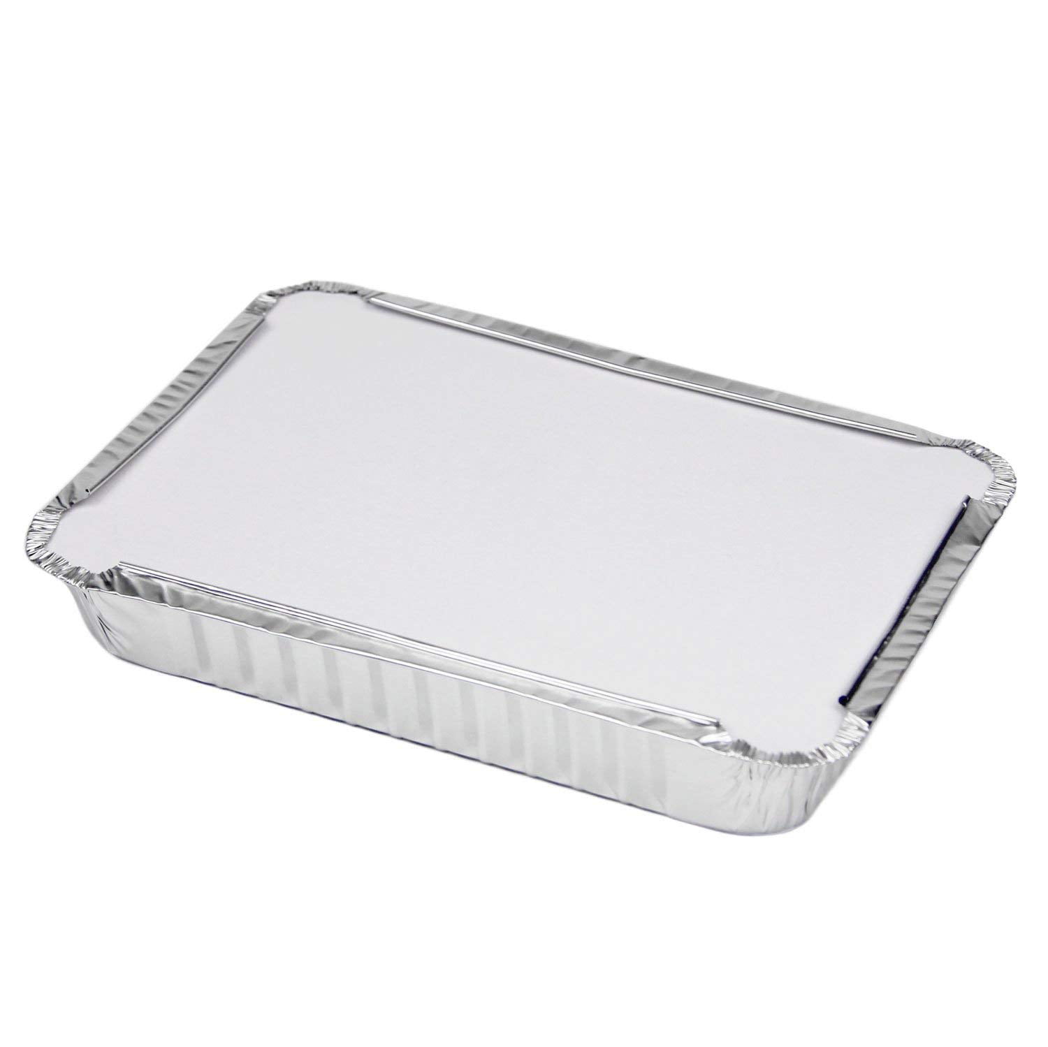 24 lbs. Aluminum All Purpose Disposable Pan (4-Pack)