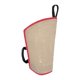 thumbnail image 2 of Funda de entrenamiento para perros, almohada ligera de yute, accesorio para perros de agilidad. rojo, 2 of 8