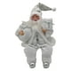 thumbnail image 2 of Muñeco de Papá Noel de peluche tradicional, muñeco de nieve coleccionable, árbol de Navidad blanco, 2 of 8