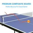 thumbnail image 7 of Sesslife 4.5ft Table Tennis Table, Portable & Foldable Ping Pong Table Set, Indoor/Outdoor Game Table with Net, 2 Table Tennis Paddles and 3 Balls, 7 of 7