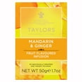 thumbnail image 3 of Taylors of Harrogate Mandarin & Ginger, Herbal Tea, Individually Wrapped Bags, 20 Count (Pack of 1), Zingy, Fragrant and Spiced, Caffeine-Free, Enjoy Hot or Iced, 20 Teabags, 3 of 4
