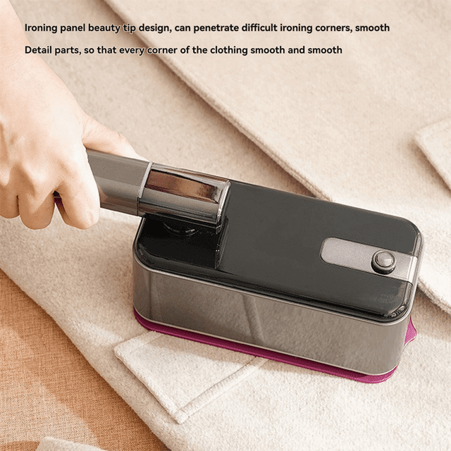 Portable Handheld Iron Wet and Dry Small Folding Steam Electric Iron Household Garment Ironing Machine US Plug