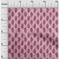 thumbnail image 1 of oneOone Cotton Poplin Pastel Pink Fabric Ethnic Block Craft Projects Decor Fabric Printed By The Yard 56 Inch Wide, 1 of 4