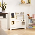 thumbnail image 3 of Teamson Kids Jouer Cuisine Petit Chef Munich Rétro Style Jeu pour Enfants Blanc, 3 of 10