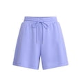 thumbnail image 4 of Scoop Women's and Women’s Plus New Scubaknit Seamed Shorts, Sizes XS-4X, 4 of 5