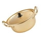thumbnail image 2 of Olla para fideos de aluminio binaural, resistente al calor, color dorado, 1 unidad, 2 of 5