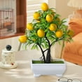 thumbnail image 6 of Uutvmp Artificial Bonsai Tree Plants, Artificial Orange Tree Decor,Artificial Plants for Home Decor Indoor,Office Windowsill Yard,Desktop Display, 6 of 6