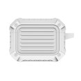 thumbnail image 1 of Methold Reemplazo de la caja de carga de los auriculares inalámbricos antichoque de la cubierta de la caja del silicón del auricular para 3 Cables de audio/vídeo blanco 48x27x60mm, 1 of 6