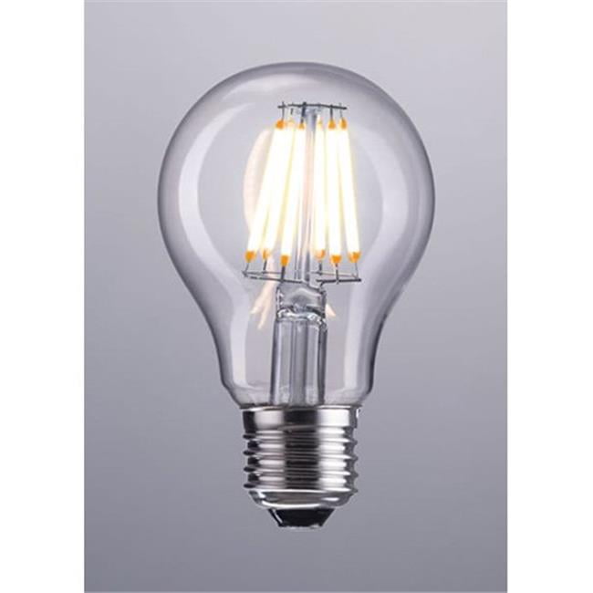 E26 A19 6 watt LED Bulb, 100 x 60 mm Clear