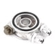 thumbnail image 3 of Adaptador de placa sándwich de filtro de aceite, accesorio de montaje de aleación de aluminio para automóvil con filtro roscado Jadeshay  A, 3 of 9