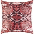thumbnail image 5 of Chloe CLE-002 20"H x 20"W Square Pillow Kit in Bright Red/Dark Brown/White, 5 of 5