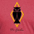 thumbnail image 3 of CafePress - Psi Upsilon Owl T Shirt - Mens Tri-blend T-Shirt, 3 of 4