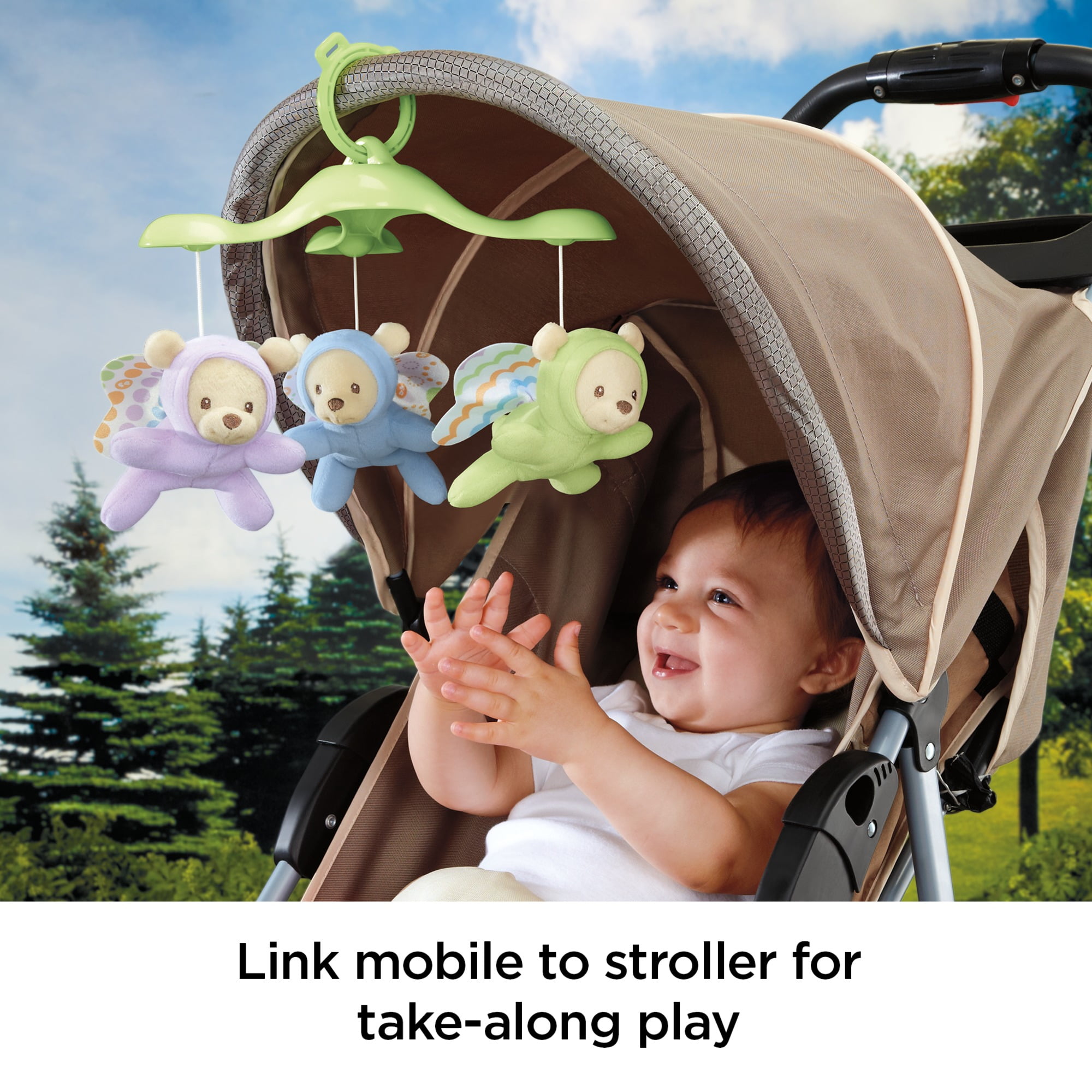 fisher price butterfly dreams cot mobile
