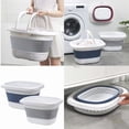 thumbnail image 4 of Collapsible Laundry Basket, Collapsible Laundry Basket with Handles, Foldable Laundry Basket Plastc,Pop Up Tall Storage Container/Organizer/Clothes Hamper for Laundry, 12.8x16.73x11.02", 4 of 8