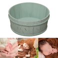 thumbnail image 3 of Cuenca de madera Accs Posing  Photography Photo Props Newborn Baby Azul perfke Accesorios de lavabo, 3 of 8