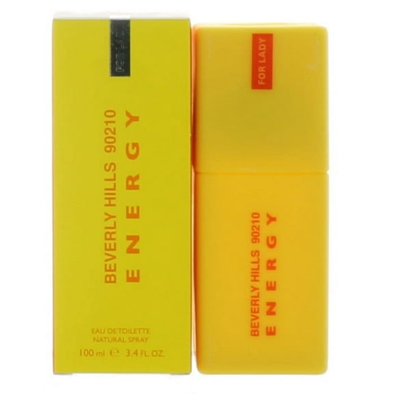 90210 Energy by Giorgio Beverly Hills for Women EDT Perfume Spray 3.4 oz. New in Box