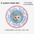 thumbnail image 4 of Sentmoon Bathroom Floor Mat Rugs for Living Room Customized Pet Pictures Crystal Velvet Carpets Around The Living Room and Bedroom Washable Cats and Dogs Gift Items, 4 of 5