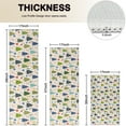thumbnail image 4 of Multicolor Christmas Tree and Ornament Pattern Kitchen Rugs Sets Of 3,Kitchen Runner Rugs Non Skid Washable,Decorative Kitchen Floor Mats for Kitchen,Sink,Laundry,17"x30"+ 17"x47" + 17"x59", 4 of 6