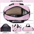 thumbnail image 2 of Bolsa de gimnasio Ineeatu pequeña de 14 pulgadas para mujeres y hombres, color rosa, 2 of 7
