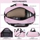 thumbnail image 2 of Bolsa de gimnasio Ineeatu pequeña de 14 pulgadas para mujeres y hombres, color rosa, 2 of 7