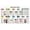 Multicolor-C, variant on YATAV Educational Dry Erase Color Multiplication,Multiplication Table Reusable,Math Teaching aid Boards for Classroom Home(Subtraction)