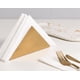 thumbnail image 1 of Laklulu Servilletero triangular de acero inoxidable, organizador de pañuelos, servilleteros dorados para encimera de cocina, mesas de cena (dorado), 1 of 3