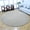 Beige, variant on Rugsotic Carpets Hand Knotted Wool Area Rug 6'x6' Dark Red Solid Square Indoor Rug for Living Room, Bedroom Antimicrobial L00111