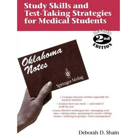 Study Skills and Test-Taking Strategies for Medical Students: Find and Use Your Personal Learning Style [Paperback - Used]