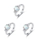 thumbnail image 1 of Minnieouse Anillo de plata para mujer, anillos de diamantes de imitación, adorno para novia, joyería, propuesta de aniversario de boda, Type1 NO1, 1 of 6