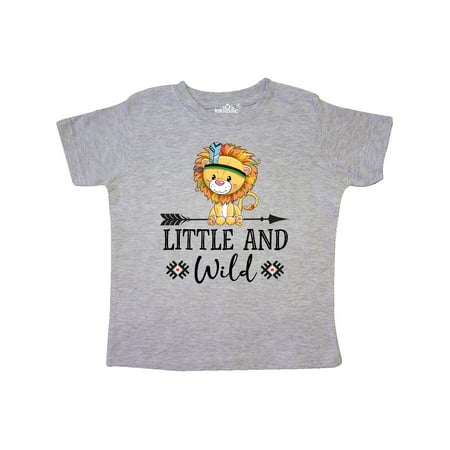 

Inktastic Little and Wild Tribal Lion Gift Toddler Boy or Toddler Girl T-Shirt