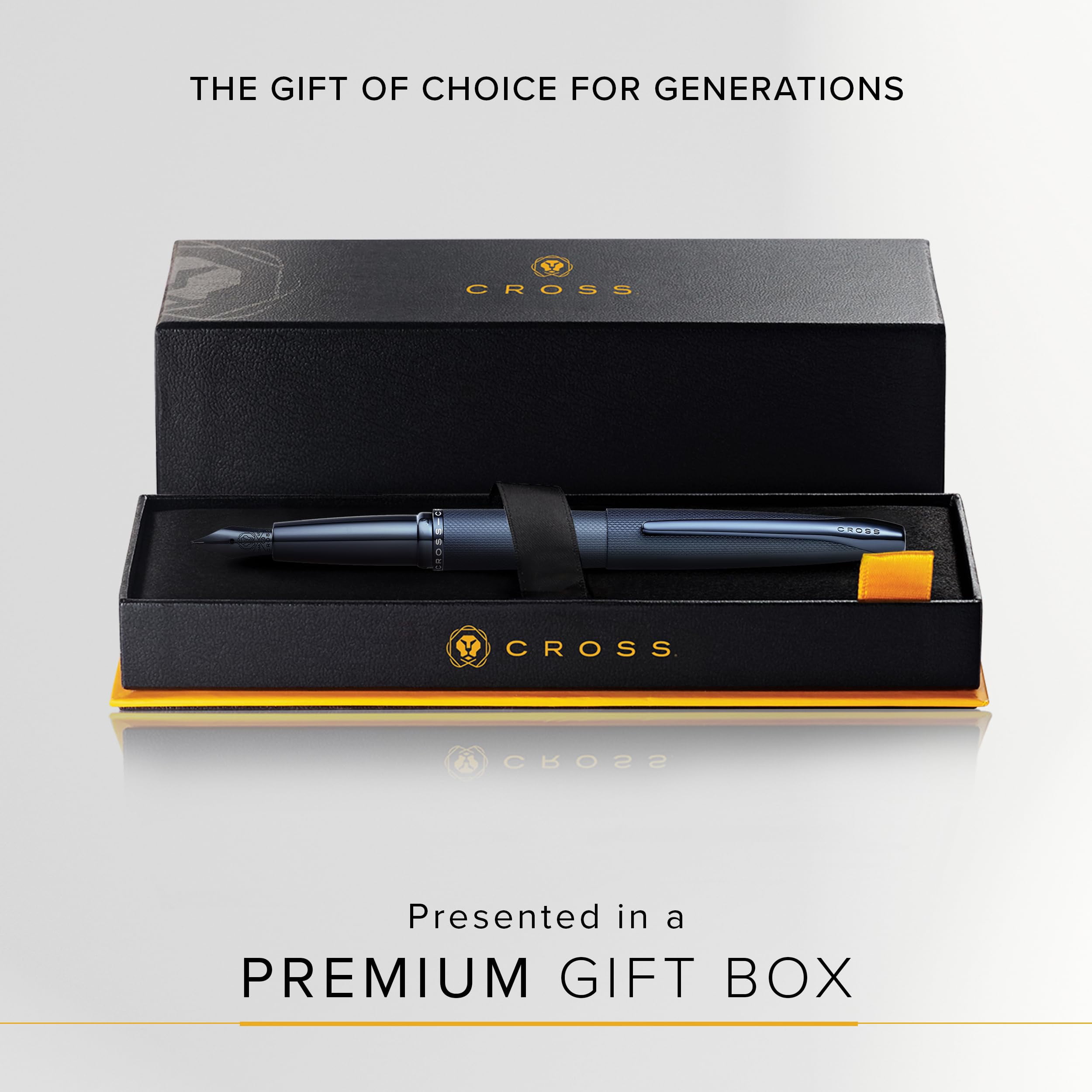 Cross ATX Sandblasted Titanium Gray Fine Nib Fountain Pen