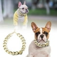 thumbnail image 1 of Joyería para mascotas, collar ajustable para mascotas, gato, mascota, corbata chapada en oro, rendimiento de gama alta, 1 of 8