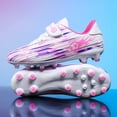 thumbnail image 5 of WAYUTE Boys Sneakers Dynamic Kids Football Shoes with Long Studs and Closure for Youth Training Walking Shoes Casual School Wear, 5 of 6