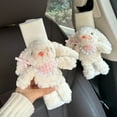 thumbnail image 1 of Cojín para Cinturón de Seguridad con Diseño de Conejito Kawaii para Niños y Adultos, Suave y de Invierno, para El Coche., 1 of 7