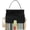 B-black, variant on Women's Woven Straw Handbag Fashion Box Mini Shoulder Bag Beach Holiday