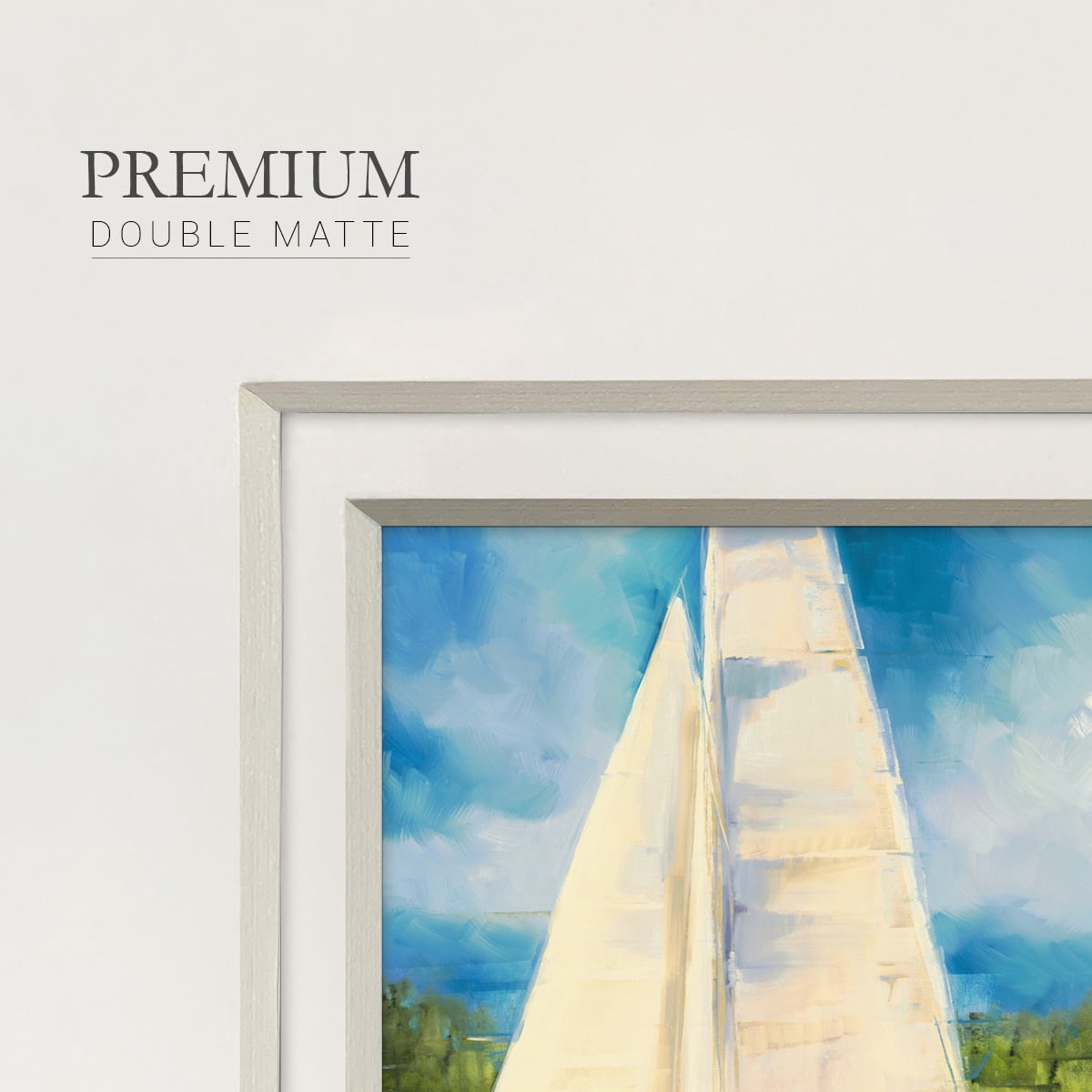 Clear SailingPremium Framed Print