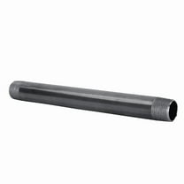 STZ Coda 1/2 in. D X 14 in. L Black Steel Pre-Cut Pipe