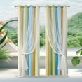 thumbnail image 7 of Bwomeauty Bedroom Decor, Curtains Curtain Panel Pair 39 Inch X 51 Inch Curtain Overlay Elegant Curtains For Bedroom, Home Gifts, 7 of 7